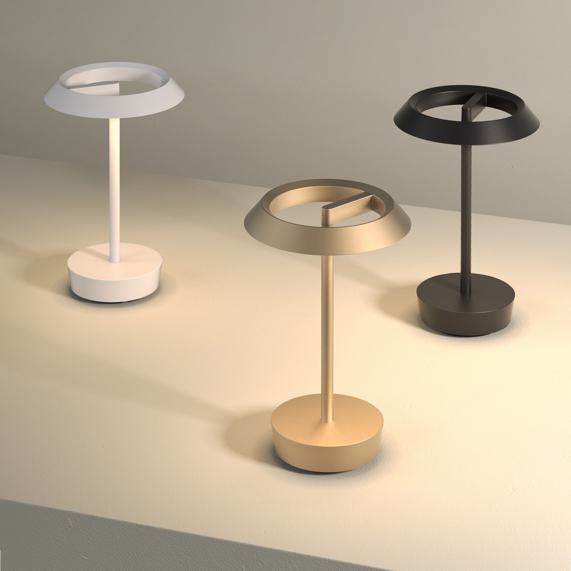 SLAB HALO LAMP TABLE ◎ ハロー 高級家具 レア ハロ スラブ BRUSHED