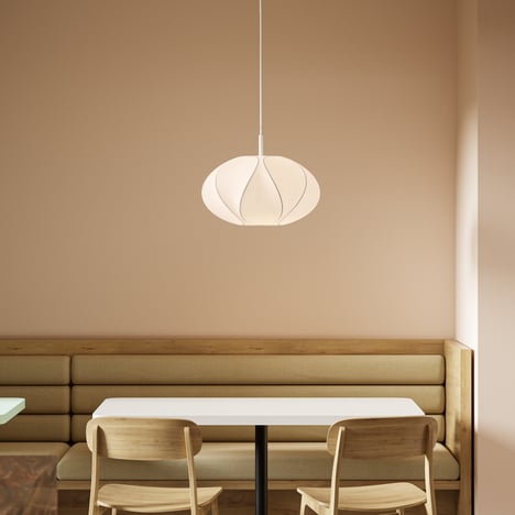 Flow 500 Pendant (4005288) in Matt Nickel - Insitu Image 1