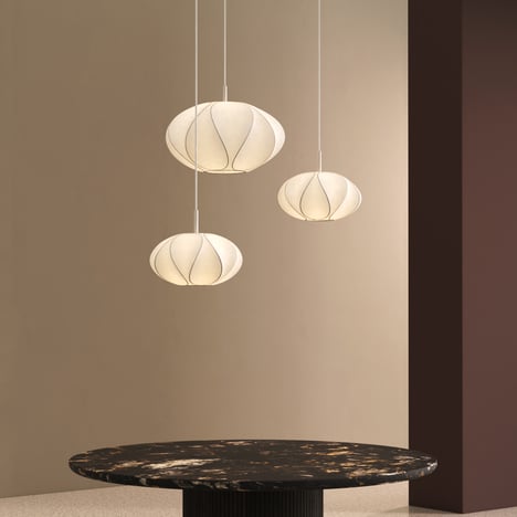 Flow 350 Pendant (4005287) in Matt Nickel - Insitu Image 1