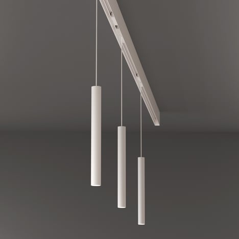 Can 30 Pendant 48V Track DALI (1396045) in Matt White - Insitu Image 1