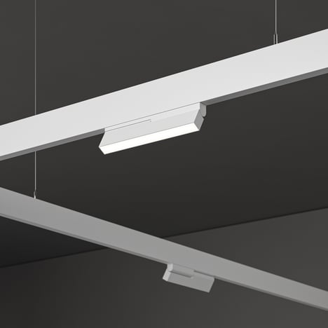 Linear 275 Adjustable 48V Track DALI (1521002) in Matt White - Insitu Image 1