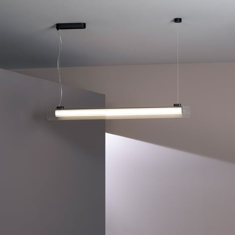 io Pendant 1000 2700K (1409077) in Matt Black - Insitu Image 1