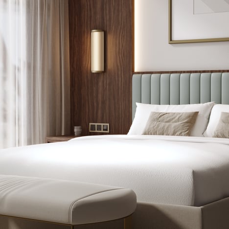 Versailles 400 Phase Dimmable 2700K (1380108) in Matt Gold - Insitu Image 2