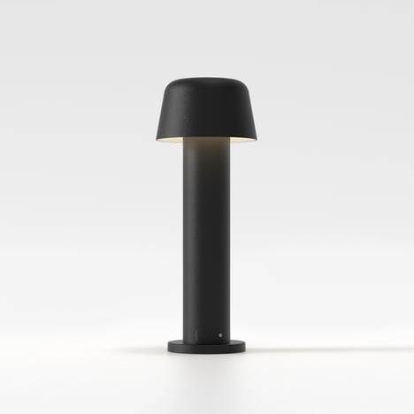 Nomad Bollard 400 (1484011) in Textured Black - Product Image 1