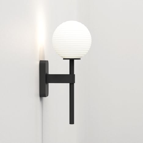 Tacoma Ribbed Glass Shade (5036004) in White (Opal) - Product Image 2