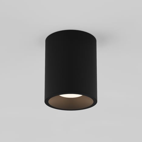 Kos Round 100 LED 2700K (1326096) in Textured Black - Product Image 1