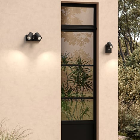 Bayville Single Spot Sensor (1401025) in Textured Black - Insitu Image 3