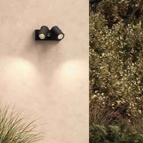 Bayville Twin Spot Sensor (1401026) in Textured Black - Insitu Image 1