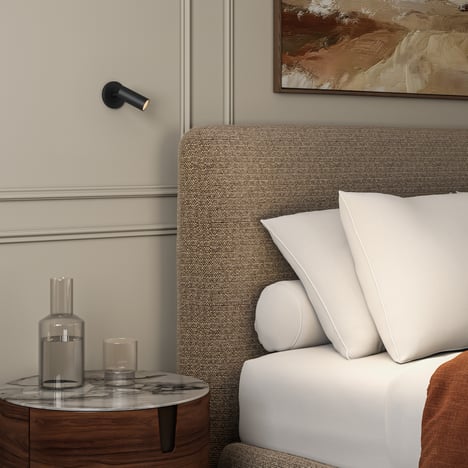 Micro Recess Unswitched (1407002) in Negro Mate - Insitu Image 2