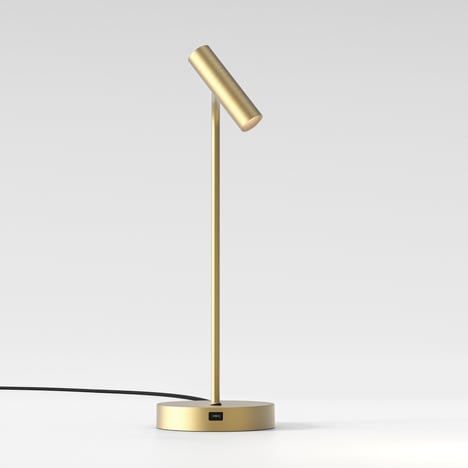 Enna Desk USB C (1058214) in Oro Opaco - Prodotto Image 1