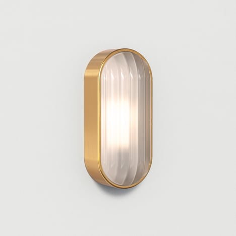 Montreal Oval (1032019) in PVD Brushed Brass - Product Image 1