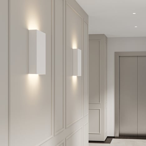 Tile 170 Tall Phase (1493005) in Matt White - Insitu Image 2