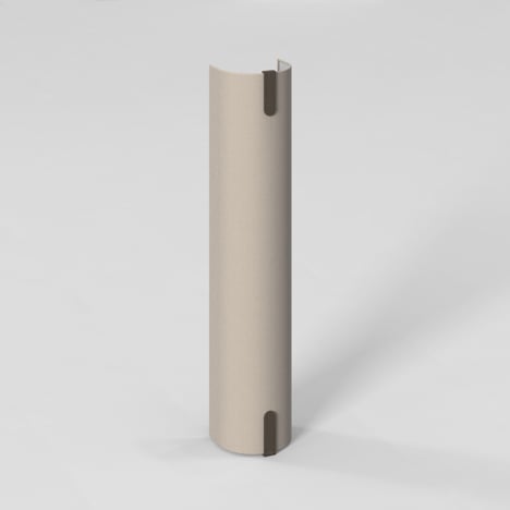 Elba Wall 600 Shade (5042017) in Putty Fabric - Product Image 1