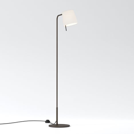 Mitsu Floor (1394058) in Bronze with Cone 173 (5018031) in White Fabric