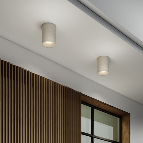 Kos Round 140 Coastal (1326014) in Grey Concrete - Insitu Image 3