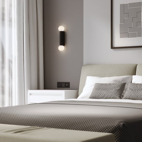 Ortona Twin (1459006) in Matt Black - Insitu Image 3