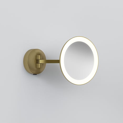 Mascali Round LED (1373027) in Matt Brushed Brass - Product Image 1