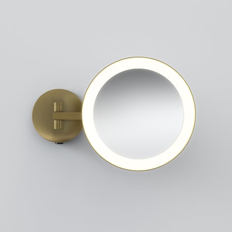 Mascali Round LED (1373027) in Matt Brushed Brass - Product Image 2