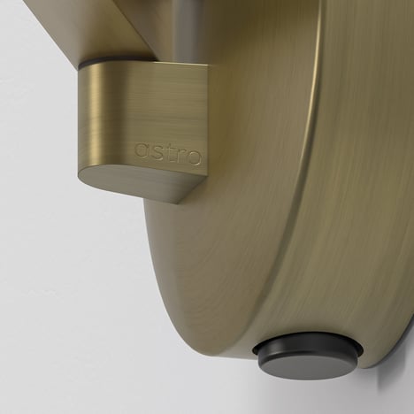 Mascali Round LED (1373027) in Matt Brushed Brass - Product Image 4
