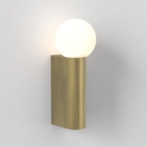 Ortona Single (1459012) in Matt Brushed Brass - Product Image 1