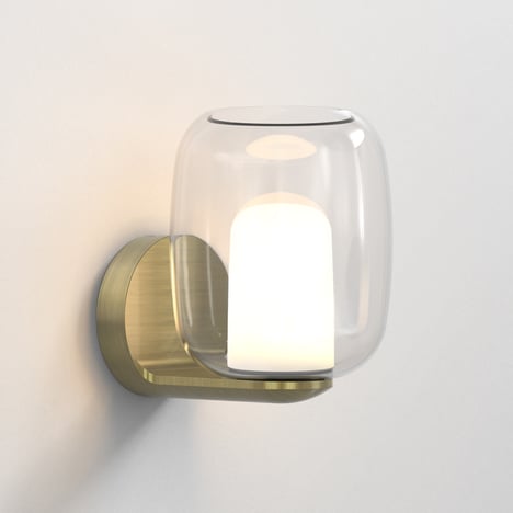 Aquina Wall (1450019) in Matt Brushed Brass - Product Image 1
