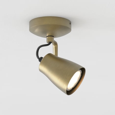 Juno Single (1487006) in Matt Brushed Brass - Product Image 1
