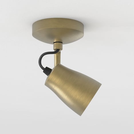 Juno Single (1487006) in Matt Brushed Brass - Product Image 2