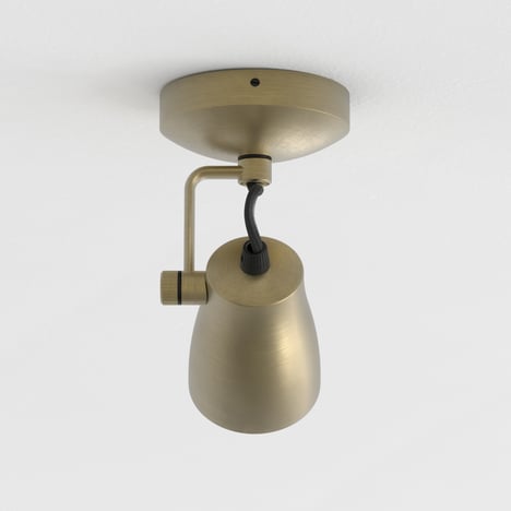 Juno Single (1487006) in Matt Brushed Brass - Product Image 3
