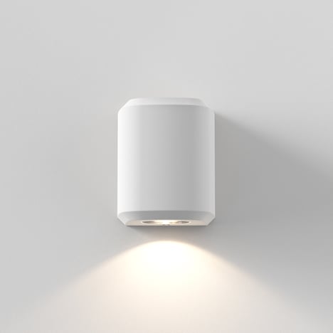 Brixham Wall Single (1513006) in White Concrete - Product Image 2