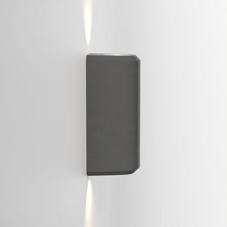 Brixham Wall Twin (1513016) in Charcoal Concrete - Product Image 3