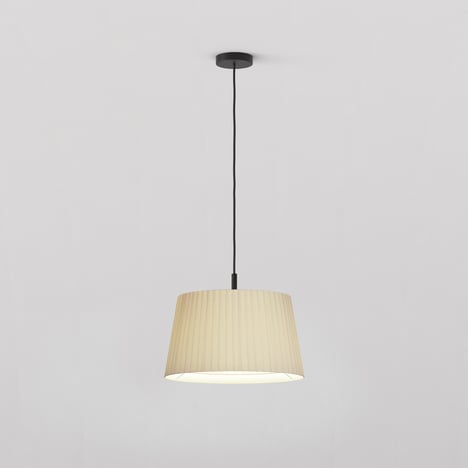 Tapered Round 400 Pleated Pendant (4005179) in Bronzo - Prodotto Image 4