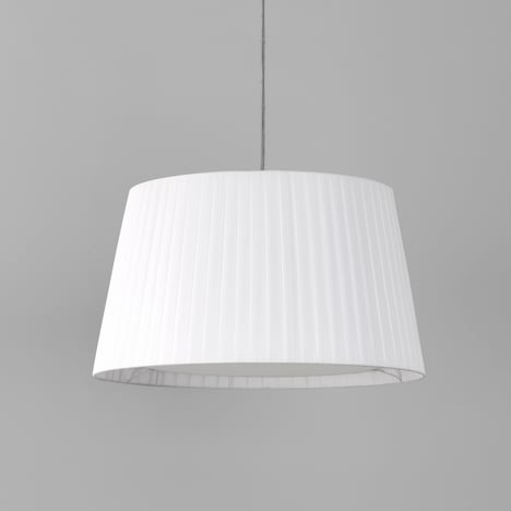 Tapered Round 400 Pleated Pendant (4005179) in Bronzo - Prodotto Image 3