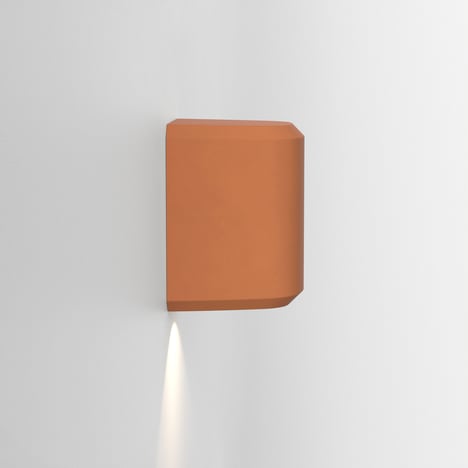 Brixham Wall Single (1513007) in Terracotta Concrete - Product Image 3