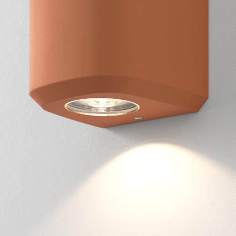 Brixham Wall Single (1513007) in Terracotta Concrete - Product Image 4