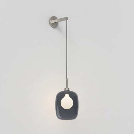 Curve 285 Pendant (4005504) in Matt Nickel - Product Image 1