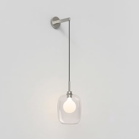 Curve 285 Pendant (4005505) in Matt Nickel - Product Image 1
