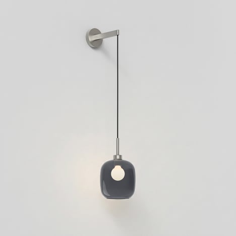 Curve 220 Pendant (4005502) in Matt Nickel - Product Image 1