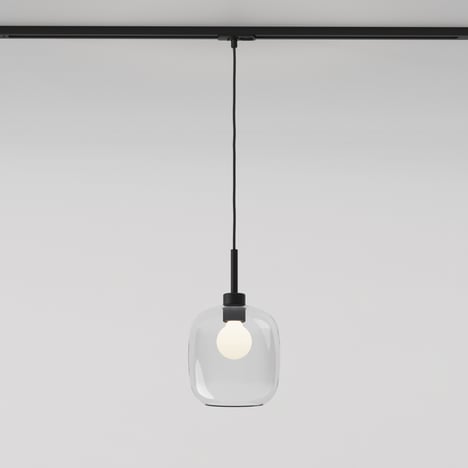 Curve 220 Pendant (4005247) in Matt Black - Product Image 1
