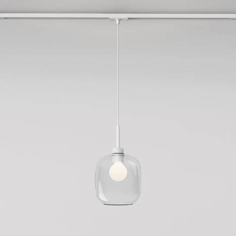 Curve 220 Pendant (4005341) in Matt White - Product Image 1
