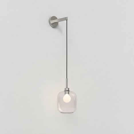 Curve 220 Pendant (4005503) in Matt Nickel - Product Image 1