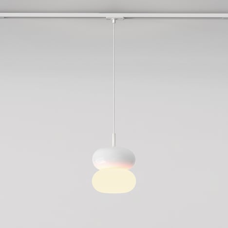 Duo 210 Pendant (4005342) in Matt White - Product Image 1