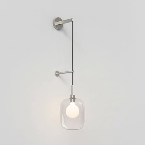 Curve 285 Pendant (4005537) in Matt Nickel - Product Image 1