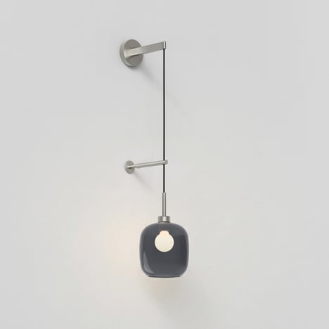 Curve 220 Pendant (4005534) in Matt Nickel - Product Image 1