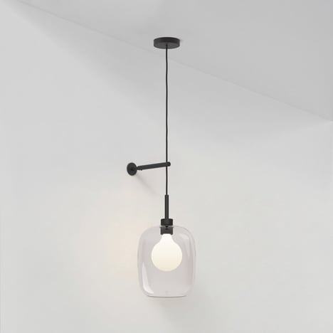 Curve 285 Pendant (4005081) in Matt Black - Product Image 1