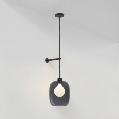 Curve 285 Pendant (4005080) in Matt Black - Product Image 1