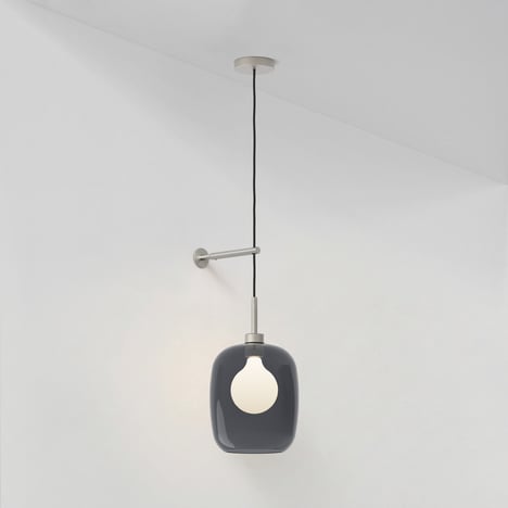 Curve 285 Pendant (4005113) in Matt Nickel - Product Image 1