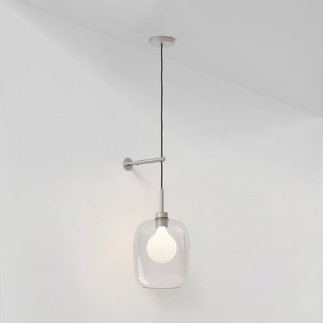 Curve 285 Pendant (4005114) in Matt Nickel - Product Image 1