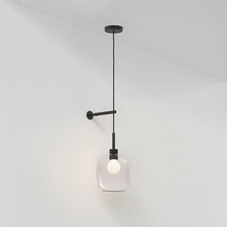 Curve 220 Pendant (4005079) in Matt Black - Product Image 1