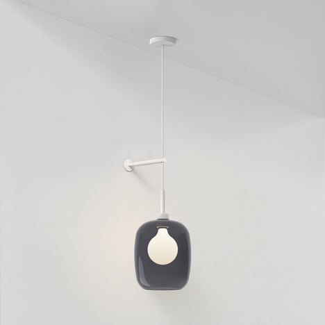 Curve 285 Pendant (4005147) in Matt White - Product Image 1
