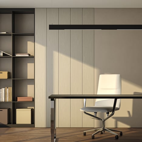 Linear 600 Fixed 48V Track DALI (1521005) in Matt Black - Insitu Image 2